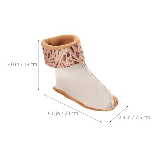 DOITOOL Women’s Fleece Boot Liner Socks, M Size 38, Cotton for Hiking — view 2