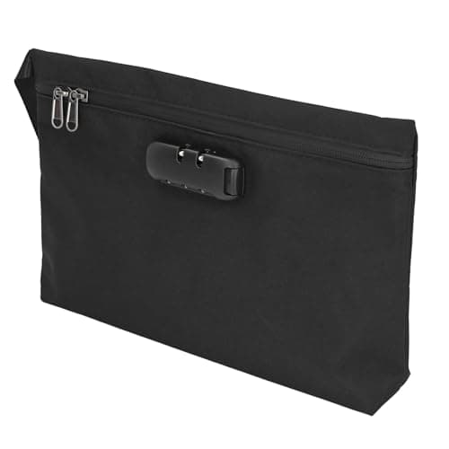 Fdit Smell Proof Bag with Combination Lock, Activated Carbon Lining — view 3