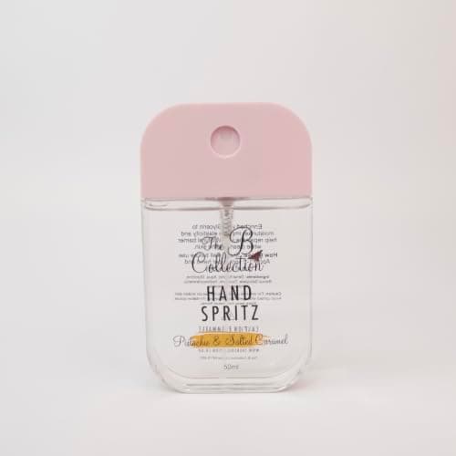 Hand Spritz Sanitiser, Glycerin Formula, Fast Drying, 50ml Cleanses your hands Travel,Hand Sanitiser Mini,Small Hand Sanitiser,Mini Travel Essentials, 6 different scents (Pistachio & Salted Caramel) — view 2