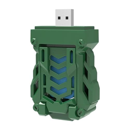 Portable USB Plug-in Mosquito Repeller with Heating Technology, 4 Repellent Tablets for Indoor Outdoor Camping Hiking Fishing Travel