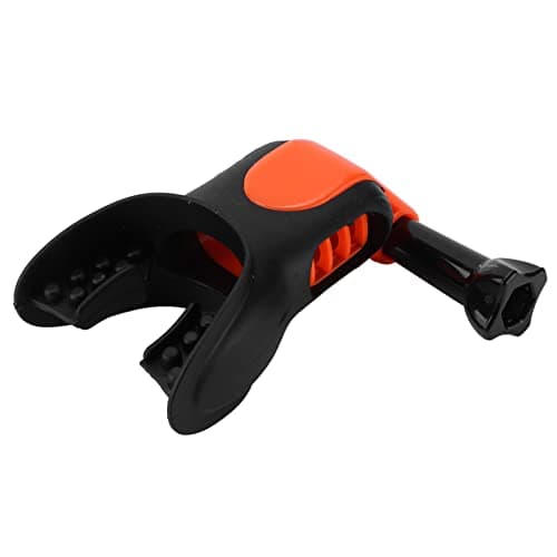 Jiawu Mouth Mount, Ergonomic Silicone Breathable Design Surfing Bite Mouth Adapter, Universal Bite Holder with Floating Block Detachable Lanyard for Surfing Skating Kayaking Paddling — view 5