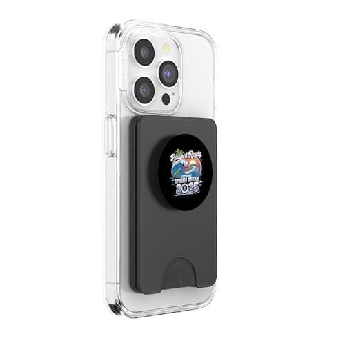 Spring Break 2025 Travel Vacation School Break PopSockets PopWallet for MagSafe — view 4