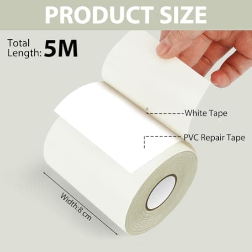 APXEL Tent Repair Tape, 8cm x 5m Heavy Duty Patch — view 2
