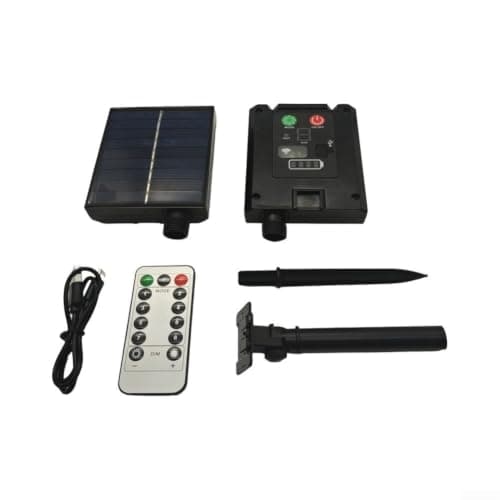 Rechargeable Camping Lantern forlight, Remote‑Controlled Solar Lamp