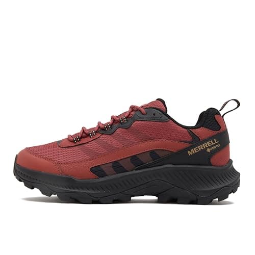 Merrell Men's Speed Strike 2 Gore-TEX® Walking Shoe (Black/Red, UK Footwear Size System, Adult, Men, Numeric, Medium, 8)