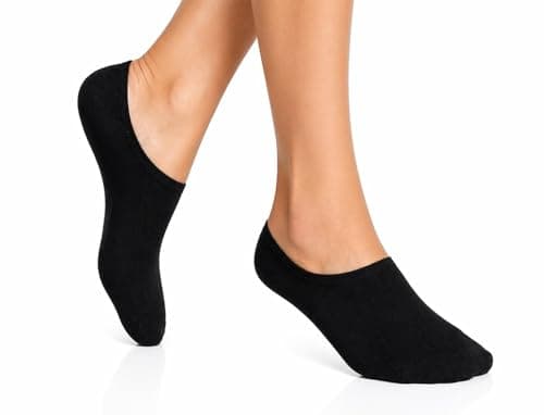 ArkXani® 3 Pairs Women’s Bamboo Trainer Socks Ladies Low Cut Ankle Socks Lightweight Breathable Socks for Trainers Sneakers Loafers Running Walking & Everyday Wear, UK Size 4–7 (Pack of 3, Black)