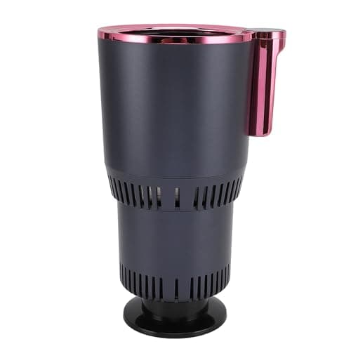 Annadue 2 in 1 Car Cup Warmer Cooler, Auto Heating Cooling Cup Holder for Beverage, Smart Drink Cooler Warmer for Road Trip Car Travel (Purple) — view 4