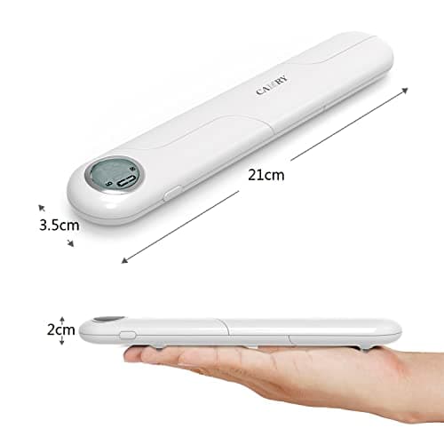 CAMRY Foldable Digital Kitchen Scale, White — view 2