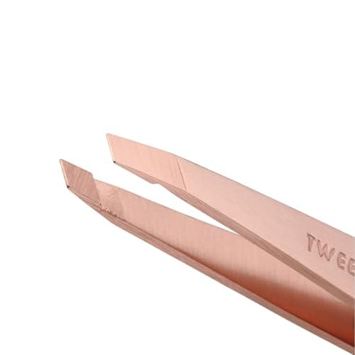 Tweezerman Rose Gold Petite Tweezer Set, Mini Slant & Point (Set of 3) — view 2