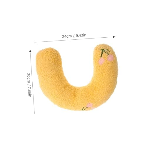 BESPORTBLE U-shaped Cat Pillow 4-pack for Cats and Kittens Comfortable Neck Support Soft Plush Material White Pink Blue Yellow for Deep Sleep and Indoor Play — view 2