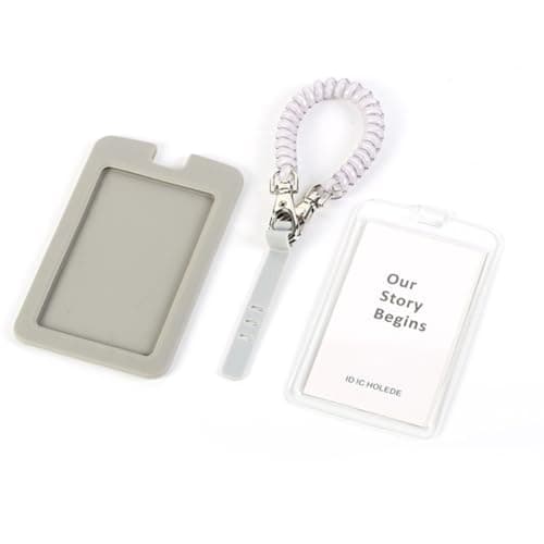 Silicone Luggage Id Tag with Spring Rope and Paper Insert — view 5
