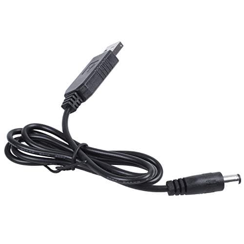 Qxckyag USB DC Converter Cable 5V to 12V 2.1x5.5mm 1M for Small Appliances — view 3