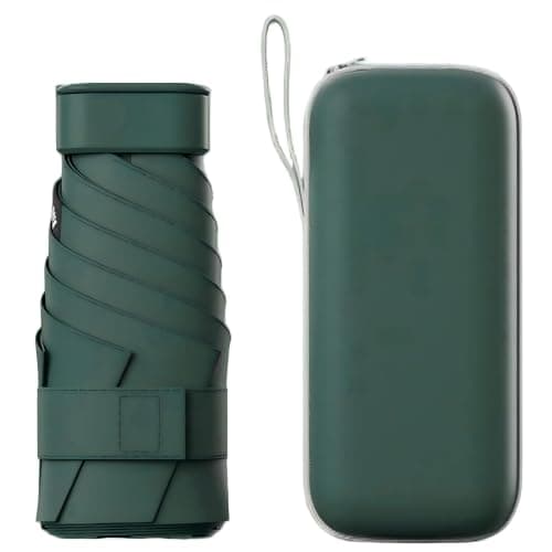 Mini Travel Umbrella for Sun Protection SPF 50+ Compact UV Umbrella