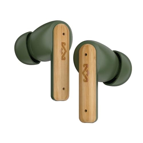 House of Marley Little Bird True Wireless Bluetooth Earbuds - IPX4, Green