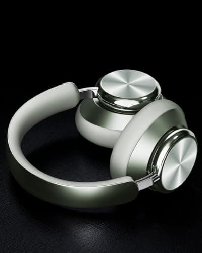 Wentronic Y03 Bluetooth Headphones Wireless Active Noise Cancelling Over Ear Headphones 48 Hours Playtime 6 EQ Music Mode High Sound Quality Headphones with Soft Ear Cushion - Green — view 6