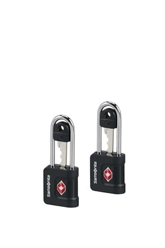 Samsonite TA Revolution – TSA Key Lock (Set of 2), Secure Luggage Lock for suitcases & Bags, Black