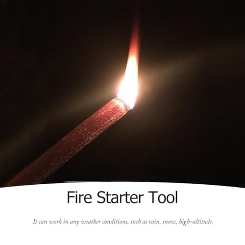 2pcs Wood Fire Starter Sticks, Large Outdoor Survival Fire Tool — view 3