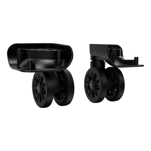 Julihai Luggage Wheels Replacement, Silent ABS, Universal Fit, 2-Pack — view 4