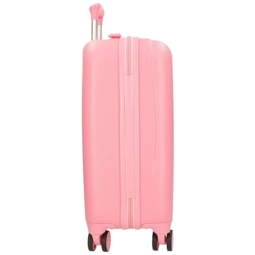 Hello Kitty My Favourite Bow, Cabin Suitcase, Children's Suitcase, Made of ABS, Four Double Wheels with Multi-Directional Swivel, Practical Interior with Two Compartments of Elastic Rubbers., pink, 33 — view 4