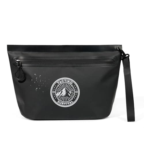 1 Pack Tactiko 3L Heavy-Duty Zipper Pouch – Splash-Resistant Gear Organizer
