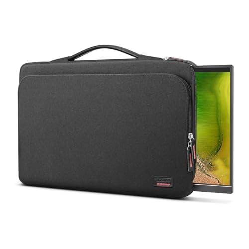 Losong 18.5 Inch Portable Monitor Carrying Case with PU Handle