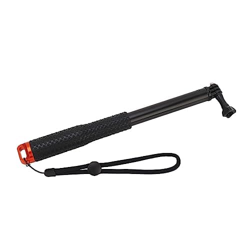 TYCIONG Action Camera Cellphone Selfie Stick Lightweight Portable Selfie Stick for Travel Outdoor Activities (Orange) — view 6