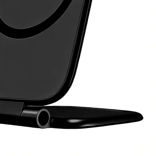 Magnetic Phone Holder - Ultra Thin Adjustable Foldable Stand, Strong Magnet Mount Base, Non Slip Viewing Support | Car Suv Rv Sedan Dashboard Desk Table Office Gym Dorm Travel Outdoor Camping — view 6