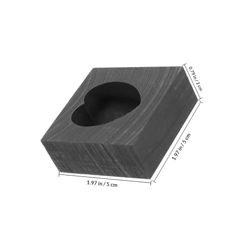 Heart Shaped Graphite Casting Mold for Silver and Brass Melting — view 2