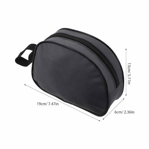 MAJORMENCH Portable Oxford Cloth Snow Crampon Bag with Abrasion Resistant Design for Hiking and Camping Sturdy Crampon Storage Pouch Compatible with Snow Shoe Grips — view 2