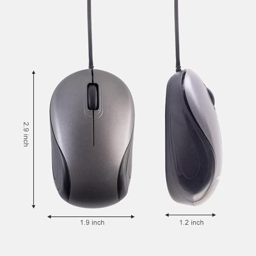 Travel Mice for Laptop Silent Ergonomic Optical Laptop — view 5