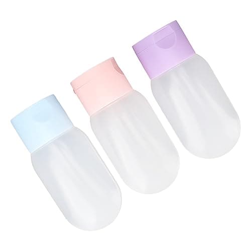Soft Travel Bottles Squeezable Portable Refillable Toiletry Containers for Travel Fitness PE 3pcs — view 4