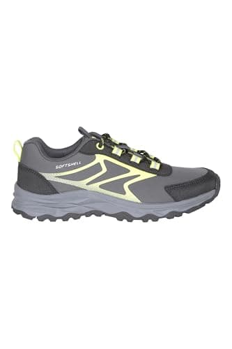Mountain Warehouse Softshell Kids Walking Shoes Green 3 — view 2