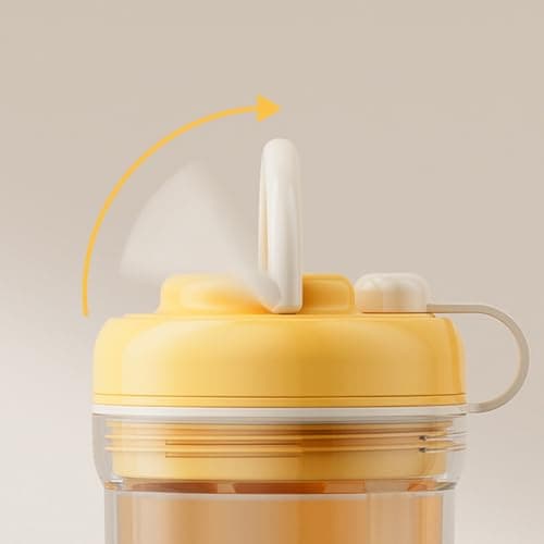 Ice Tray Bottle 2 in 1 Leakproof Quick Release Flask Mold with Straw — view 5