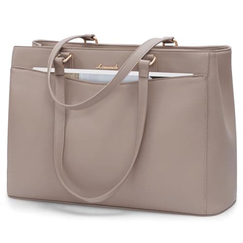 LOVEVOOK Laptop Bags for Women 15.6 inch, Large Women's Handbags Work Tote