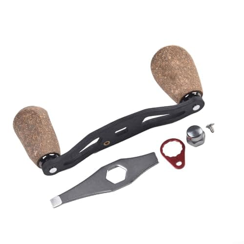 Cork Knob Baitcasting Handle 120mm for Left Right Hand(Right hand) — view 4