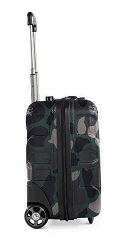 Suitline - Pilot Trolley, Hard Shell, Business Trolley, Cabin Suitcase, Pilot Case, Carry On Luggage, TSA, ABS, 2 Wheels, Camouflage — view 3