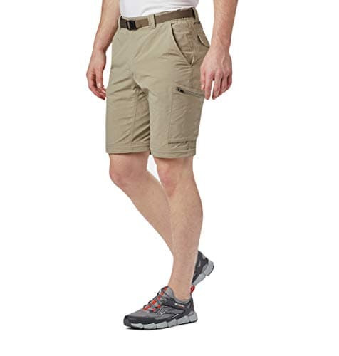 Columbia Men’s 2in1 Hiking Trousers, SILVER RIDGE CONVERTIBLE PANTS, Nylon, Tusk, Size: 30, AM8004 — view 5