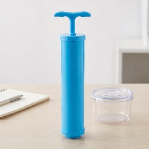 GALPADA Manual Vacuum Pump for Plastic Compression Bags and Space Bags, Portable Handheld Air Extractor with Airtight Seal, No Power Needed, for Travel and Home Storage — view 6