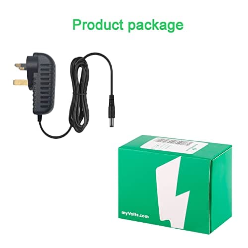 myVolts 9V power supply adaptor compatible with Samson Graphite 25 MIDI controller - UK plug — view 5