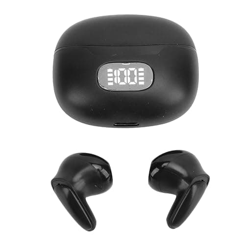 Omquot 2 Pack Wireless Real Time Sound Device for Travel Study Language Translator Earphones (Black) — view 5