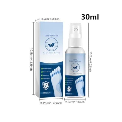 Foot Care Spray 30ml Soothes Cool Refreshing Moisturizing Liquid — view 5