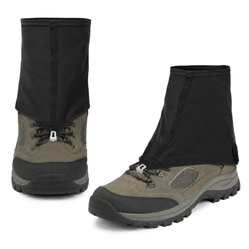 Mountain Mike Hiking Gear Boot Gaiter Black (L/XL)