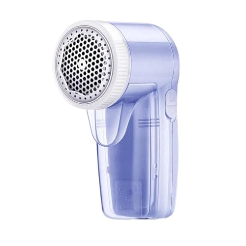 Electric Fabric Shaver: Motorized Battery, Cordless Pilling, Textile Mesh Piece | Portable Trimmer, Upholstery Grooming for Linen Furniture, Cushion, Scarf, Clothes, sof