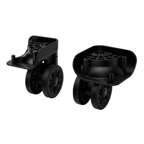 Julihai Luggage Wheels Replacement, Silent ABS, Universal Fit, 2-Pack — view 3