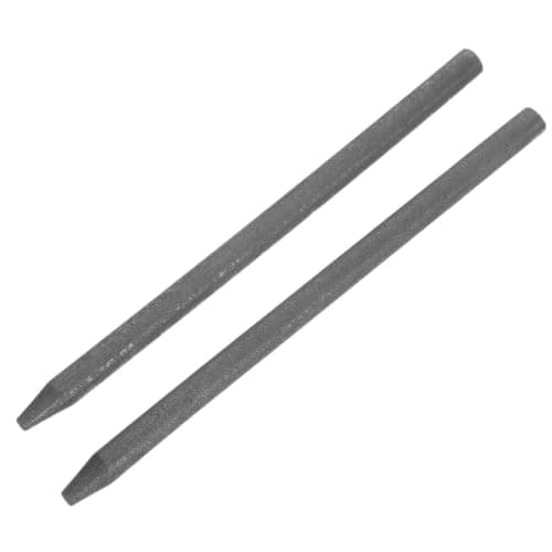 2pcs Graphite Electrode Rod, Conductive Battery Stick for Experiments