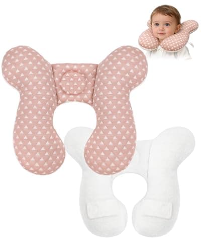 KAKIBLIN Baby Travel Pillow, Upgraded Baby Neck Pillows for Car Seat