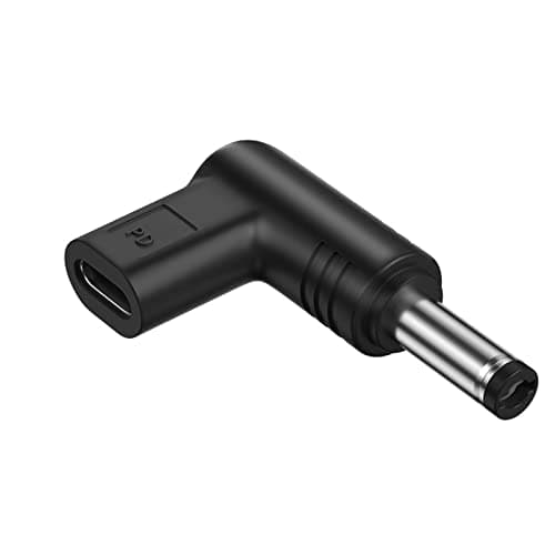 DIIOOMIEEU USB C to Power Connector 15V Type C to Plug Charging Adapter Converter for Laptop Router