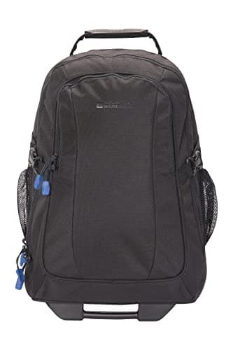 Mountain Warehouse Voyager 35L Wheelie Rucksack Jet Blac ONE — view 4