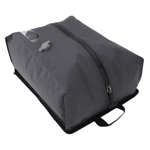 Odorkle Compression Bags for Suitcases, 70D TPU Reusable Vacuum (Gray) — view 4