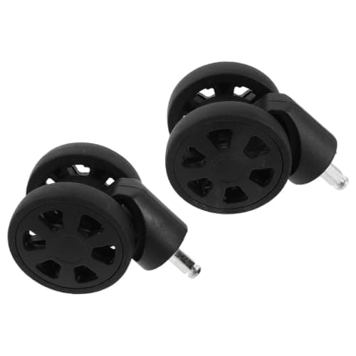 2pcs Luggage Wheel Repair Kit with 360 Degree Swivel Double Bearings